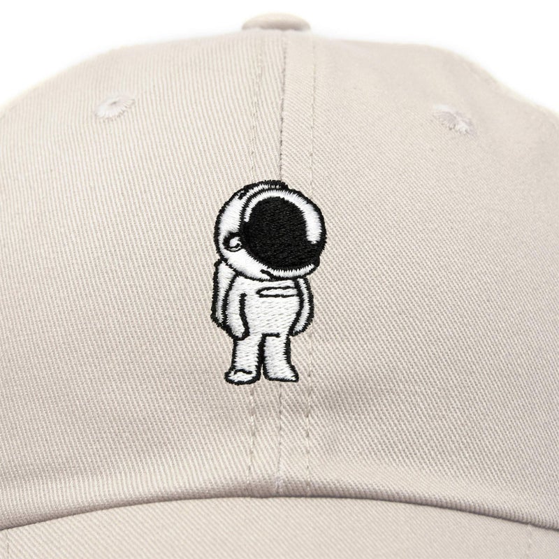 DALIX Astronaut Hat Galaxy Spaceman Baseball Caps for Men Women in Beige - Image 2